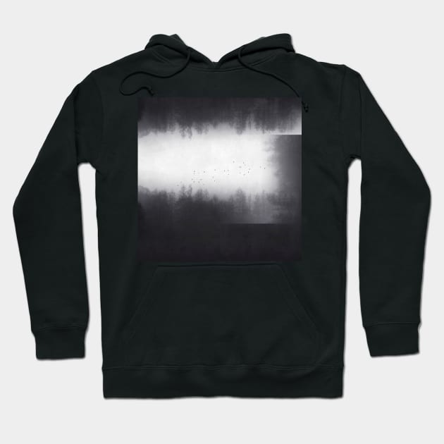 Black Box - Reflected Moody Landscape Hoodie by DyrkWyst